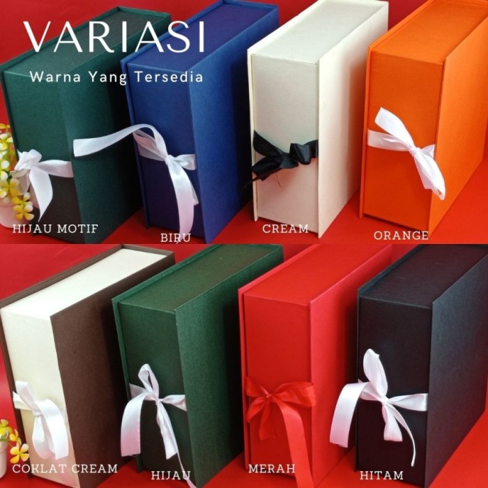 

Hard Box Exclusive ukuran 26 cm x 26 cm x10 cm - cokelatcremdhl