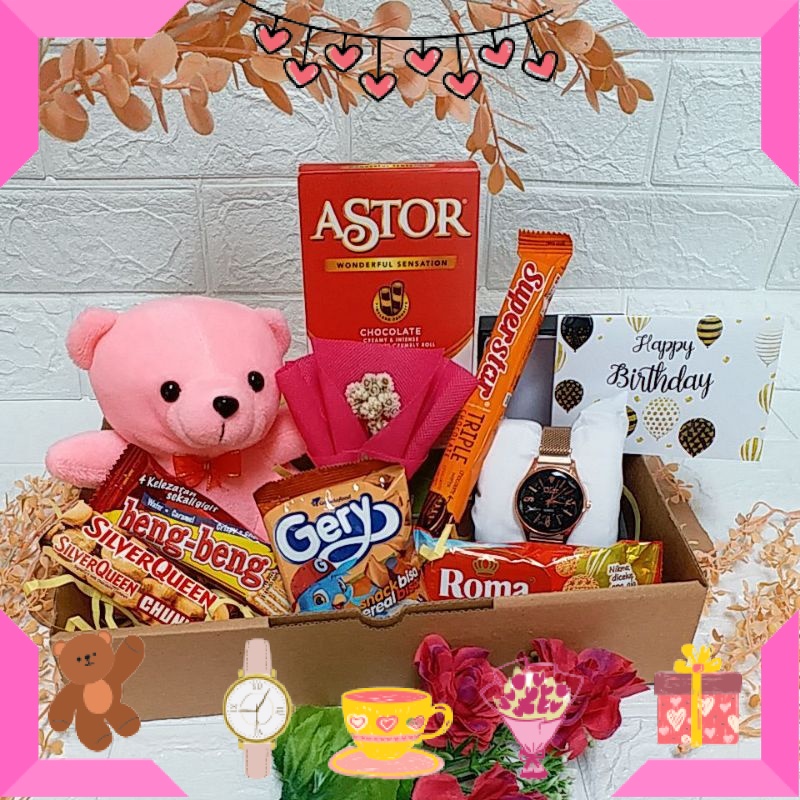 

HAMPERS BAYI ANAK MUDA REMAJA PACAR ISTRI BIKIN ROMANTIS ANNIVERSERY/ Hampers Ultah Kado Ulang Tahun Hampers Wisuda Gift Box Hadiah Ultah Hampers anniversary Kado Ultah Hadiah anniversary Hadiah Wisuda Kado Wisuda Kado Cewek / ULTAH LAHIRAN WISUDA JADIAN