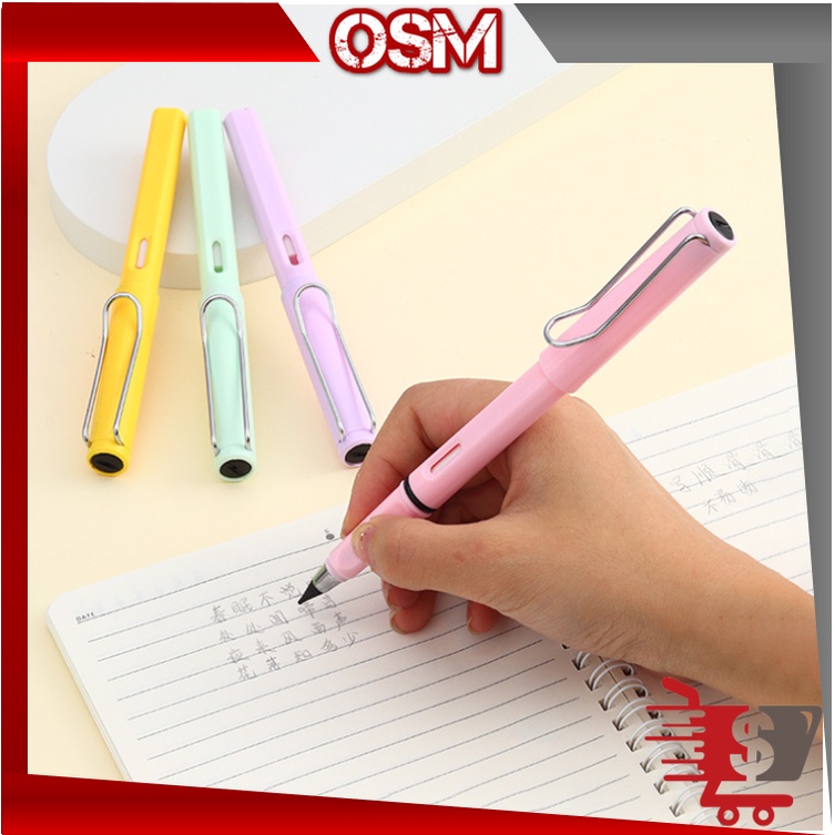

OSM - S5946 Pensil Eternal Abadi Tak Bisa Habis / Pensil Magic Warna Macaron / Pensil Tanpa Rautan Untuk Sekolah / Pensil Ajaib