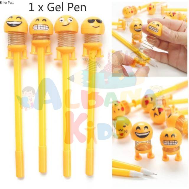 

((COD)) Pulpen Gel Spring Mantul Emoji