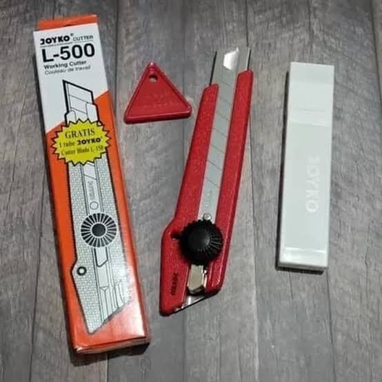 

ATK, Cutter Joyko L-500 Besar ( GRATIS ISI CUTTER )