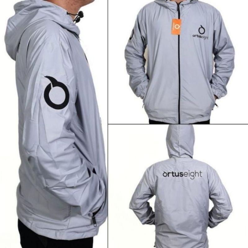 jaket parasut ortuseight / jaket olahraga / jaket parasut / jaket runing sport olahraga