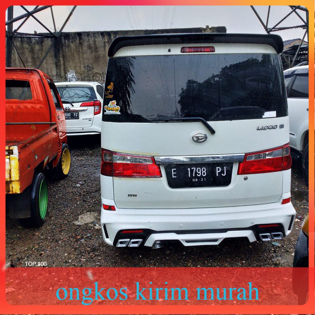 bumper banting harga Sparepart Mobil Bodykit daihatsu luxio/ granmax / granmax ONGKOS KIRIM MURAH be