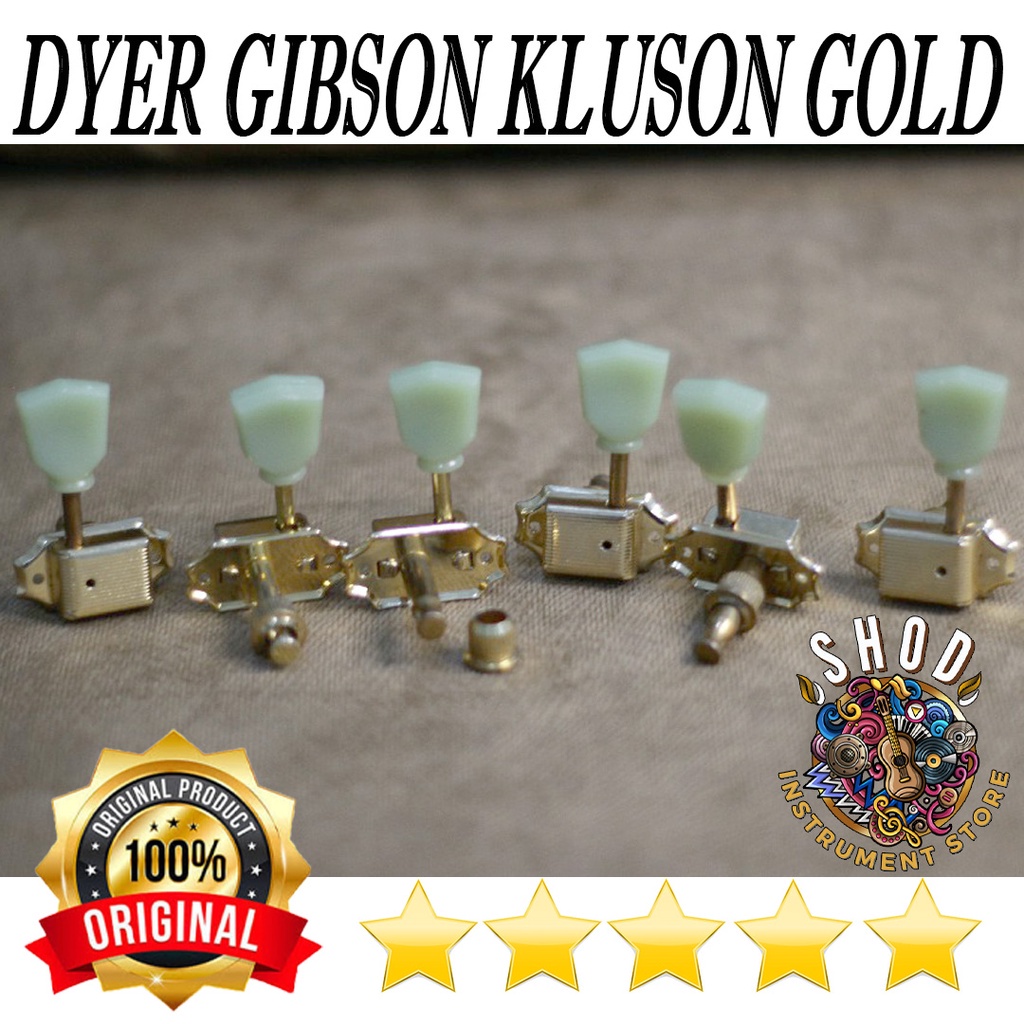 Dryer Gibson les paul model Kluson Gold