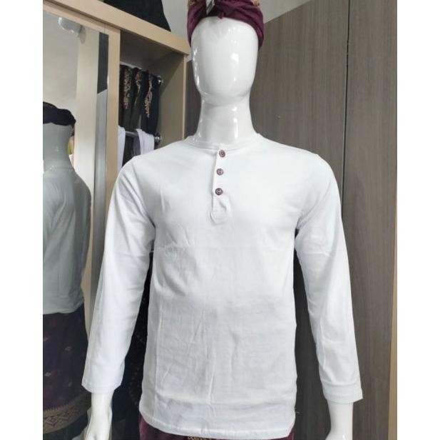 SALE -Semi Safari Kaos Pakaian Adat Bali Anak Cowok / Pria Dewasa |Bali - Tangan Panjang, 1-2th- 1.2