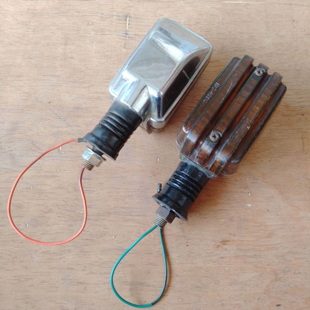 LAMPU SEIN RITING RX KING COBRA RX KING LAMA KOTAK CHROM ORIGINAL COPOTAN