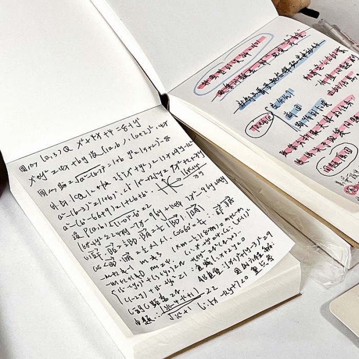 

Buku Tulis Catatan Draft Pad Notepad Aesthetic Kraft Style Isi 250 Lbr