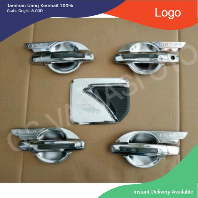 paket outer handle tank cover Chrome Ertiga lama new Ertiga 2012-2017