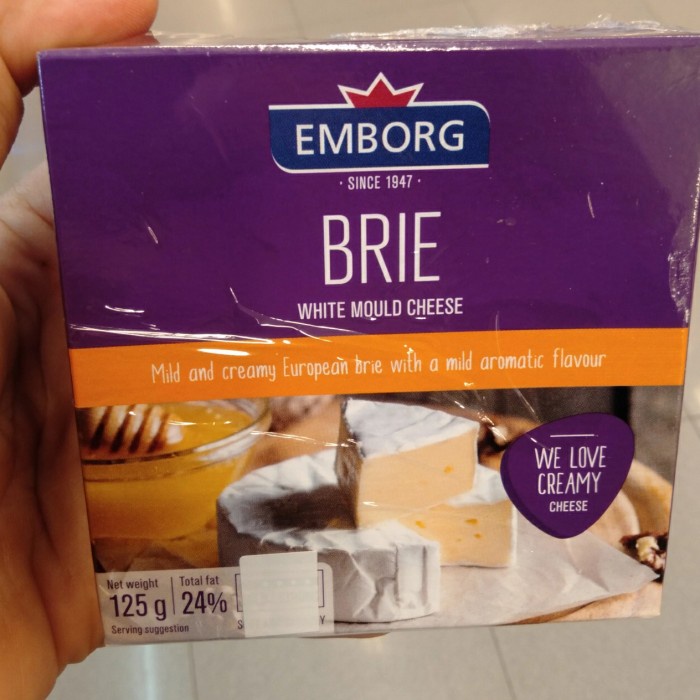 

Embrog Danish brie keju 125g