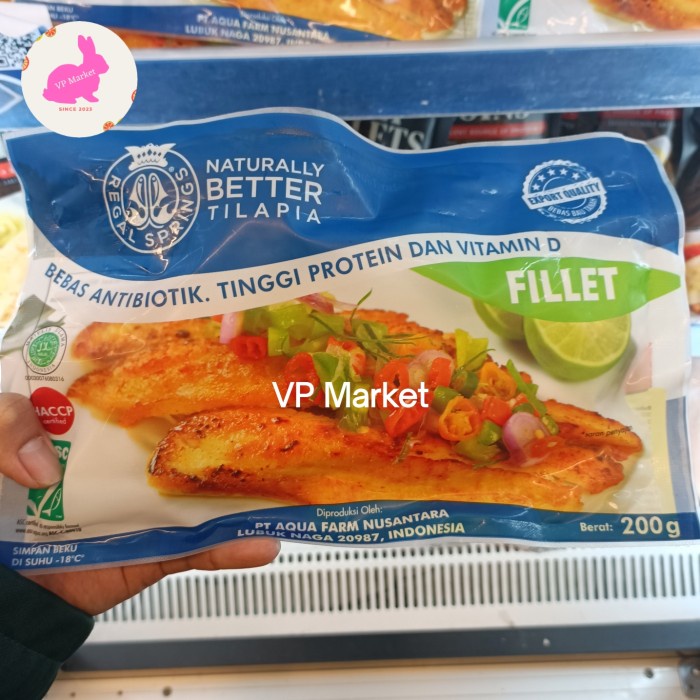 

Ikan Tilapia Fillet 200g | Pack