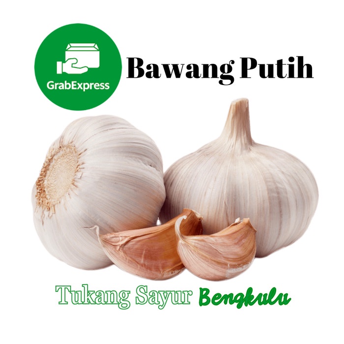 

Bawang putih 100gram Grab instan Tukang Sayur Bengkulu