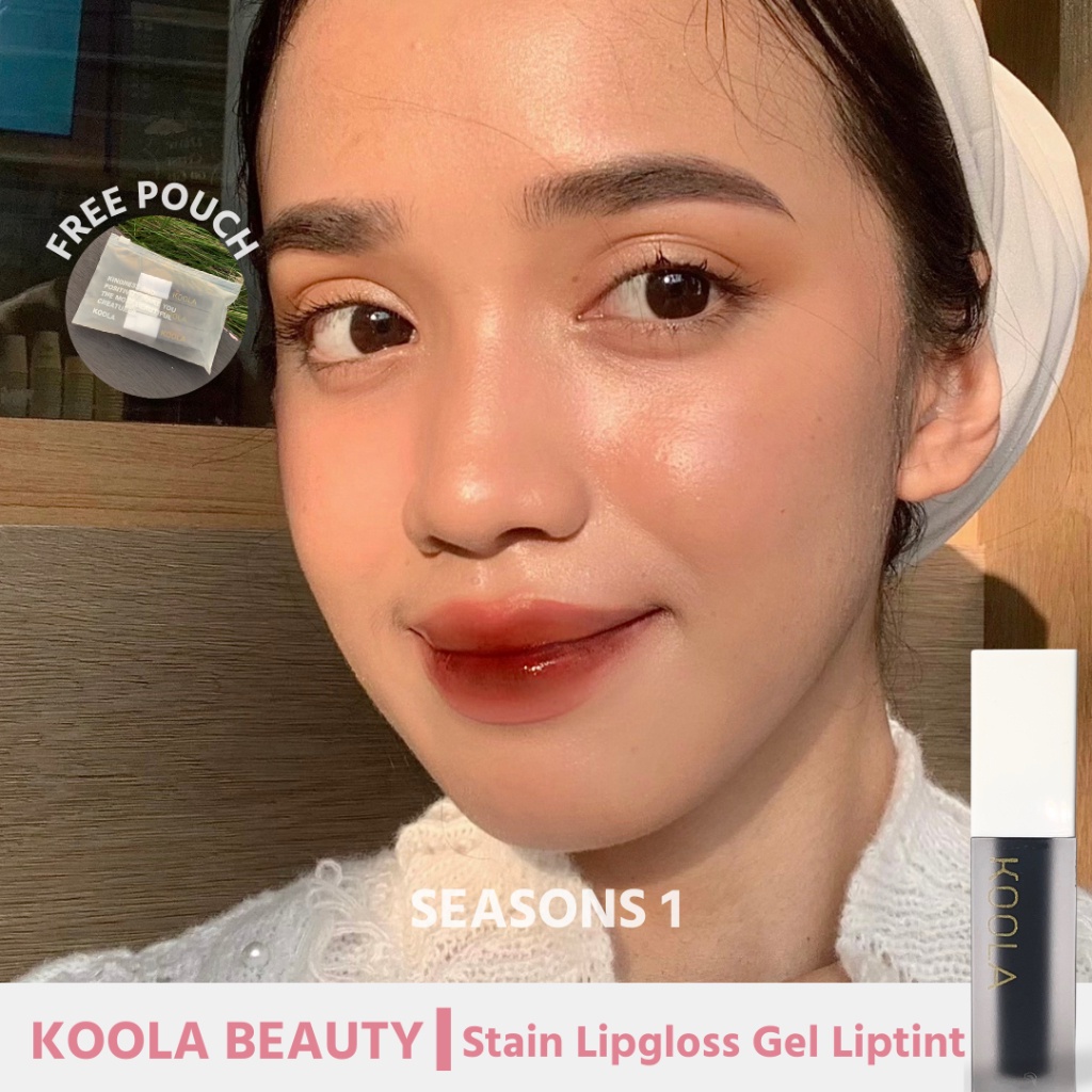 [SEASONS 1 FREE POUCH] KOOLA BEAUTY STAIN LIPGLOSS GEL LIPTINT