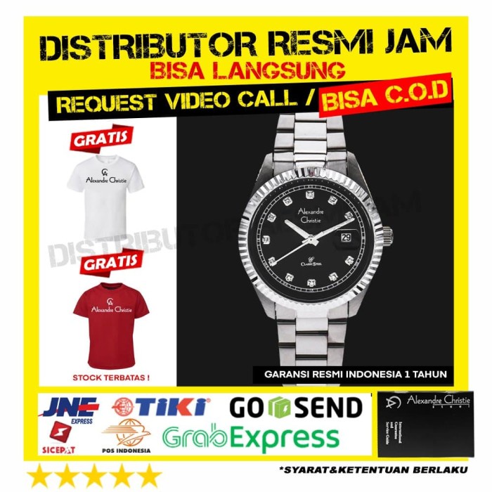 ALEXANDRE CHRISTIE ac5003 ac 5003 ac5003LD GARANSI RESMI 12BULAN