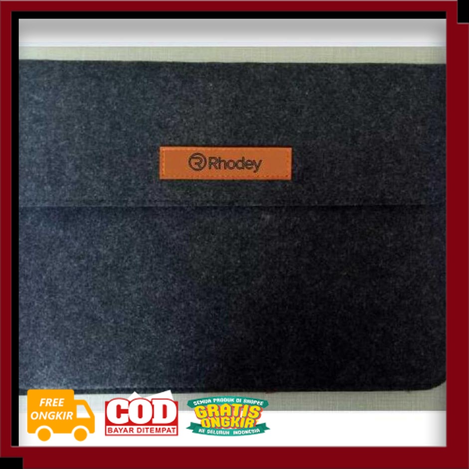 TAS LAPTOP MODEL BARU KUAT TAHAN LAMA /Subsidi--Rhodey Sleeve Case Laptop Macbook with Pouch / Softc