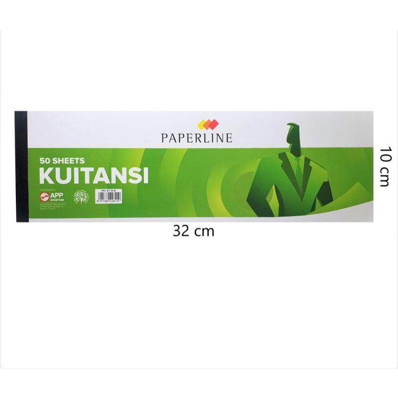 

Buku Kwitansi Besar Paperline isi 50 Lembar / Kwitansi Besar Sidu