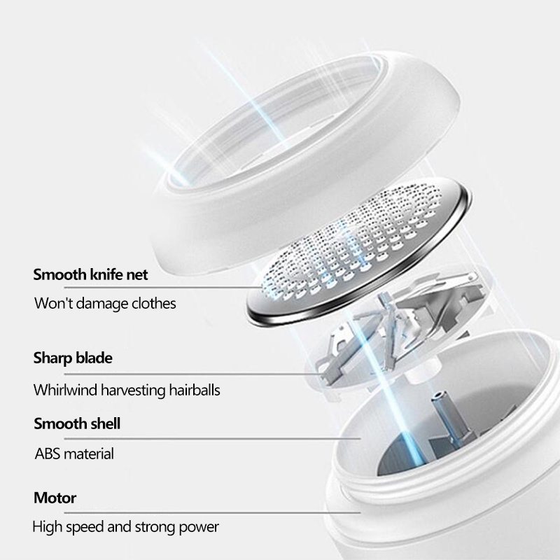 olla  Fuzz Trimmer Lint Penghilang atau Pembersih Serat Bulu pada Pakaian Hair Ball Trimmer Portable Electric