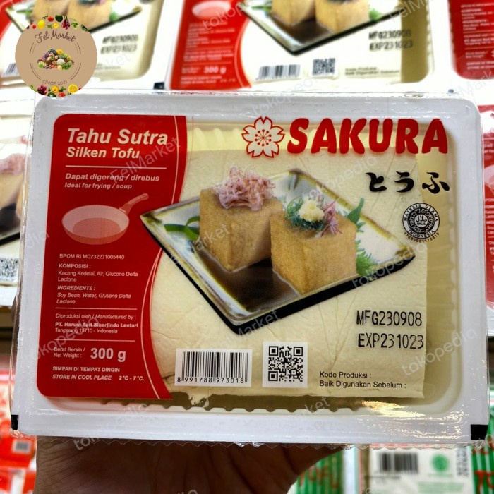 

Sakura Tahu Sutra Tofu 300 grm