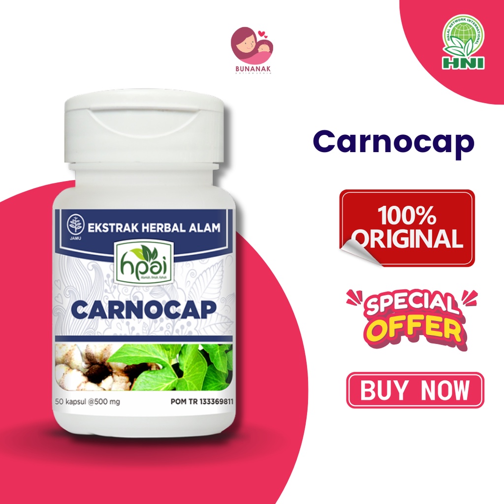 

CARNOCAP - Obat Herbal untuk Kanker Tumor - HNI BPOM - Produk Herbal