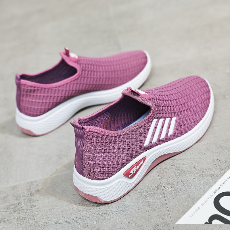 Sepatu sneakers SLIP ON wanita import korea  SW19