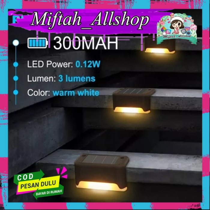 LAMPU SOLAR CELL 100 LED LAMPU TAMAN OUTDOOR 100 LED/ LAMPU SENSOR TEN - SOLAR TANGGA