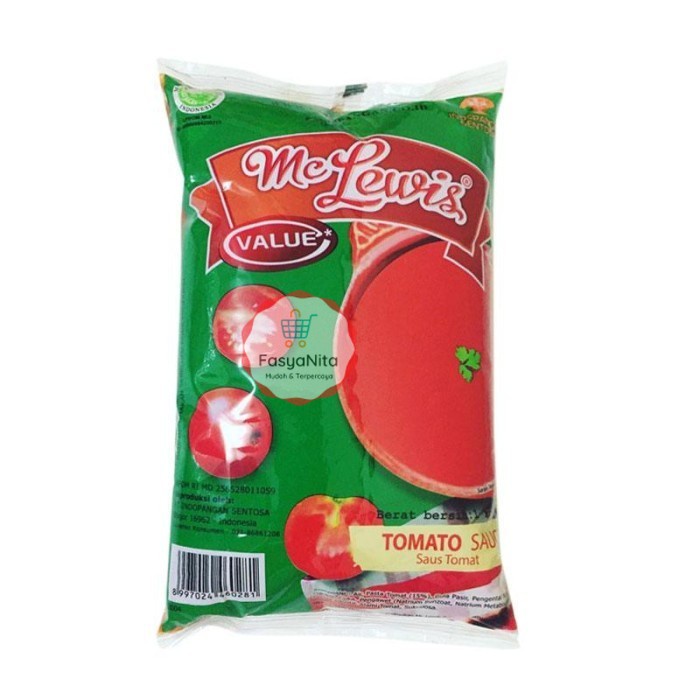 

McLewis Saus sambal A7/A4/B4 1kg - B4 Tomat - FasyAnita Mart Denpasar