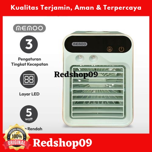 Ace - Memoo Air Cooler Mini 200 Ml Ice Conditioner Pendingin Ruangan Penyejuk Udara Kipas Angin Evap