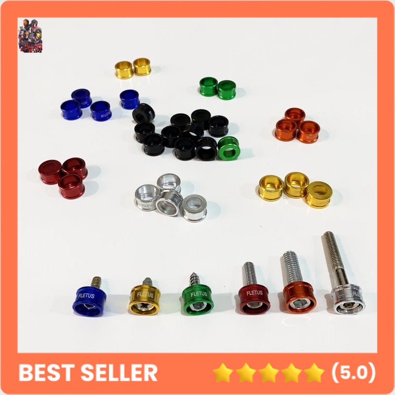 Monel ring baut 10 baut 12 Aluminium cnc warna universal Motor