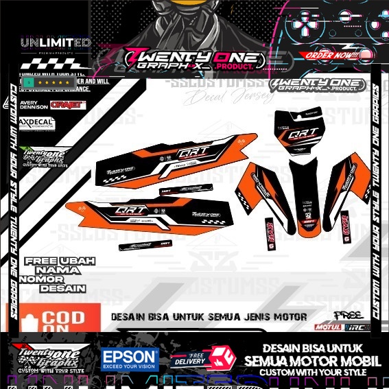 Rbt decal veganew qrt stiker kekinian ⭐JUPITER VEGA NEW trail REVO full body dekal
bebek std gtx tra