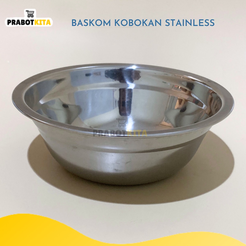 Baskom Stainless Cuci Tangan / Mangkuk Stainless Tebal / Baskom Kecil