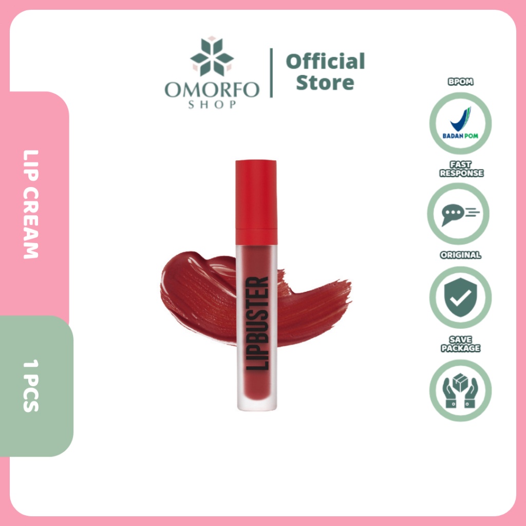 ️Omorfo️ Mizzu Lipbuster Soft Matte 4.5g | Lipcream / Lipstik