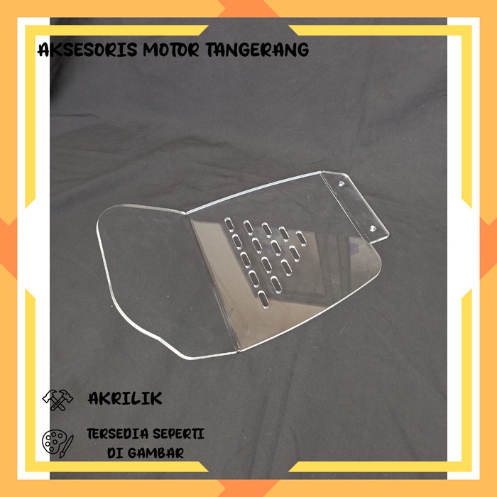 HONDA BEAT DELUXE SEKAT ATAU PEMISAH BAGASI BEAT DOWNDRAFT TRANSPARANT