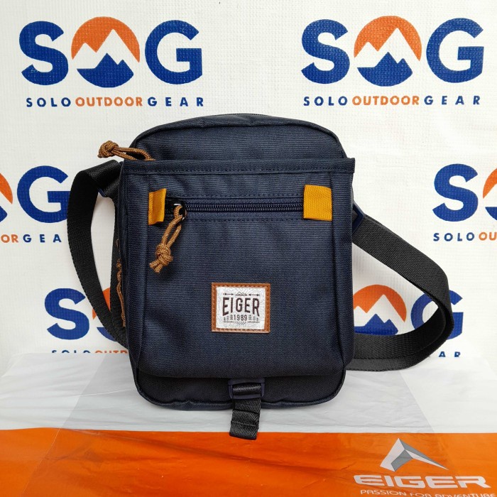 Tas Selempang EIGER PORTEGE VERTICAL Original - Navy