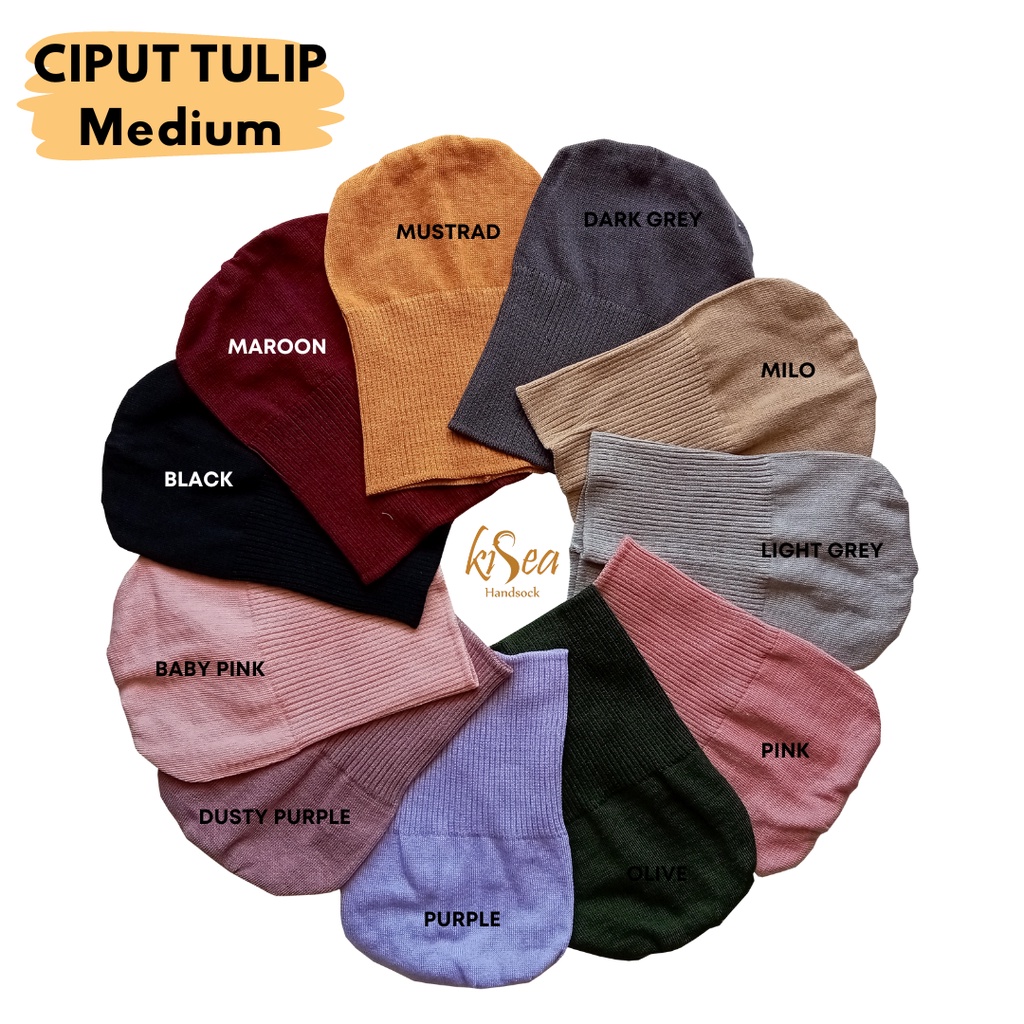 Ciput Kupluk Rajut HIjab Dalam Kerudung Wanita Tulip Series