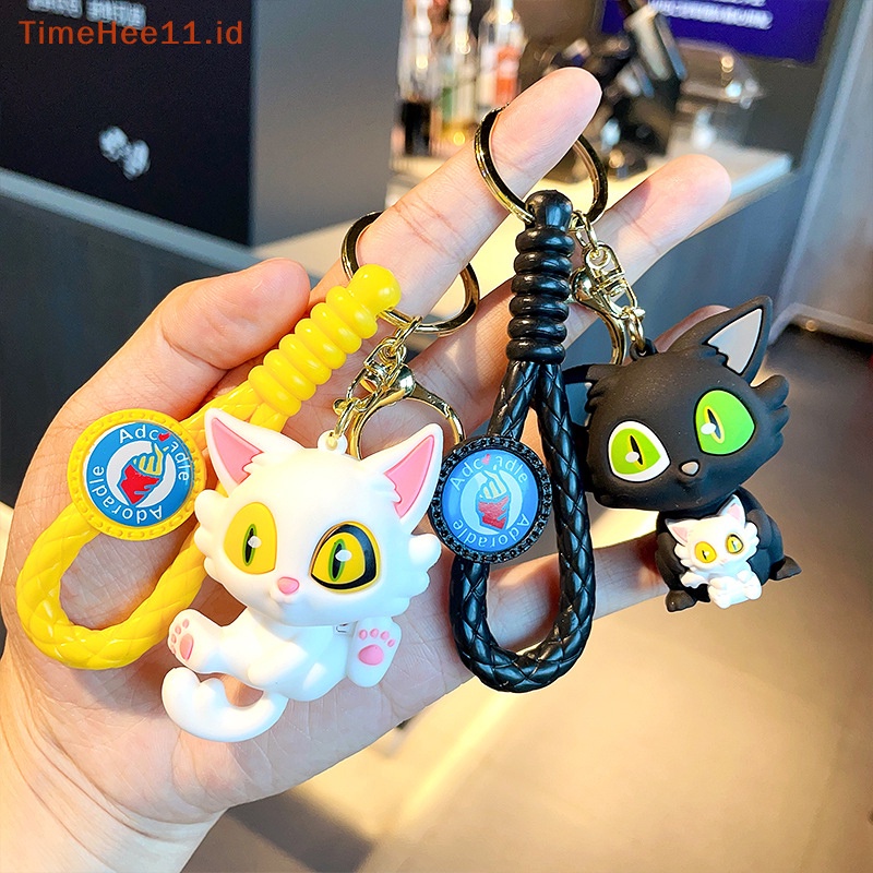 Anime Suzume No Tojimari Gantungan Kunci / Daijin Kucing Munakata Liontin Keychain / Keychain Tokoh
