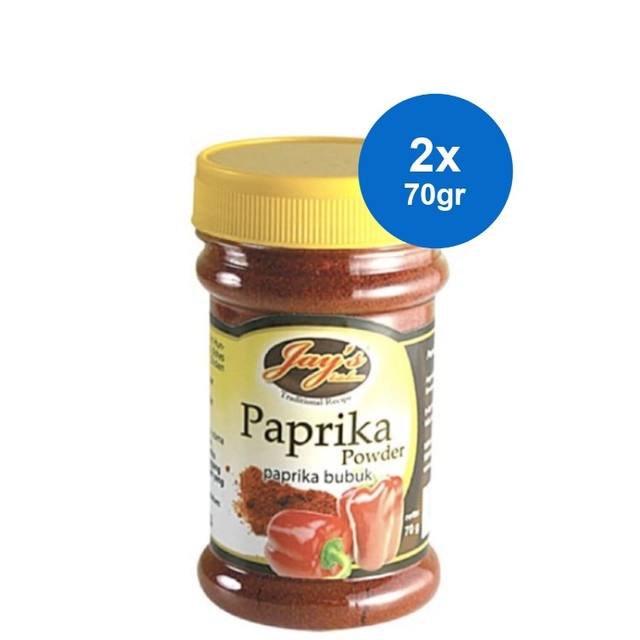 

Jay's Paprika Bubuk 2 x 70 gr