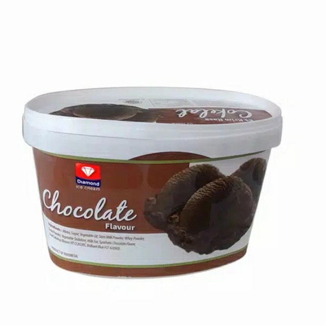 

diamond ice cream 700ml-chocolate