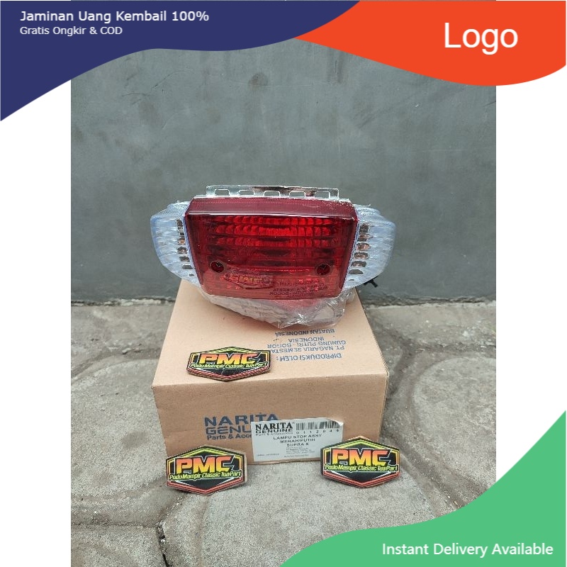 Lampu stop Supra x lama / Supra fit lama / lampu belakang supra x lama