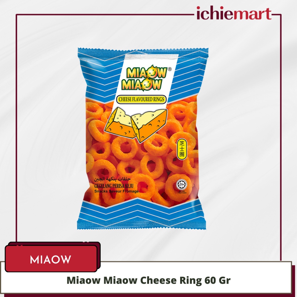 

Miaow Miaow Cheese Ring 60 Gr