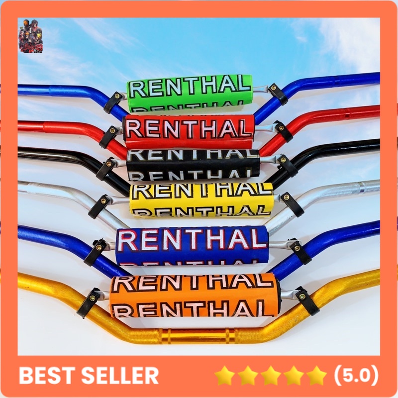 Stang stir renthal rental plus palang & busa vixion/rx king/tiger/cb150 universal motor