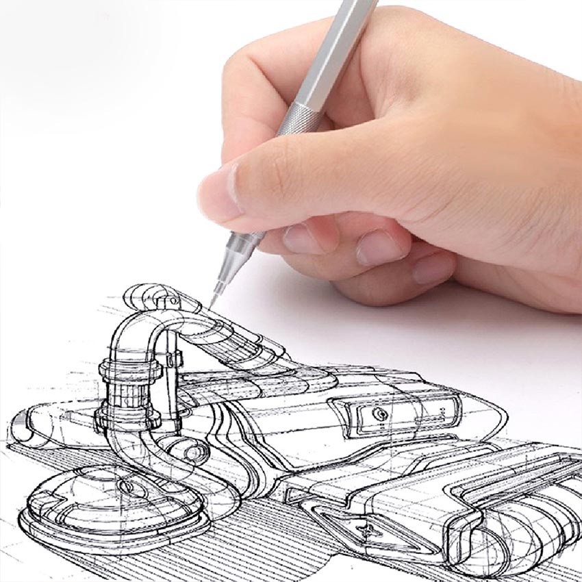 

1Pc Pensil Mekanik 0.5MM Pusat Gravitasi Rendah Gambar Logam Pensil Khusus Kantor Sekolah Tulis