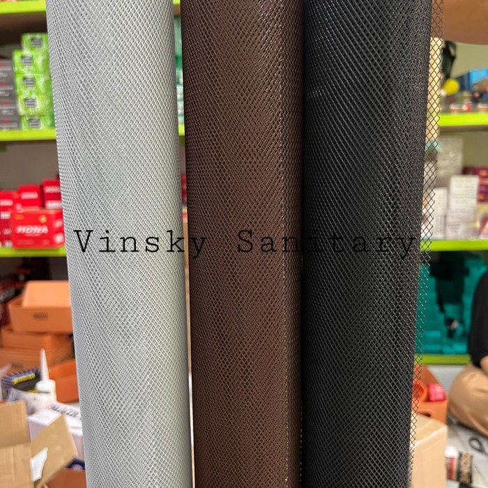 ✨Murah✨ -Kawat Baja Parabola BAJA 1 Rol/Kawat Jaring Nyamuk Parabola Baja WARNA - Putih