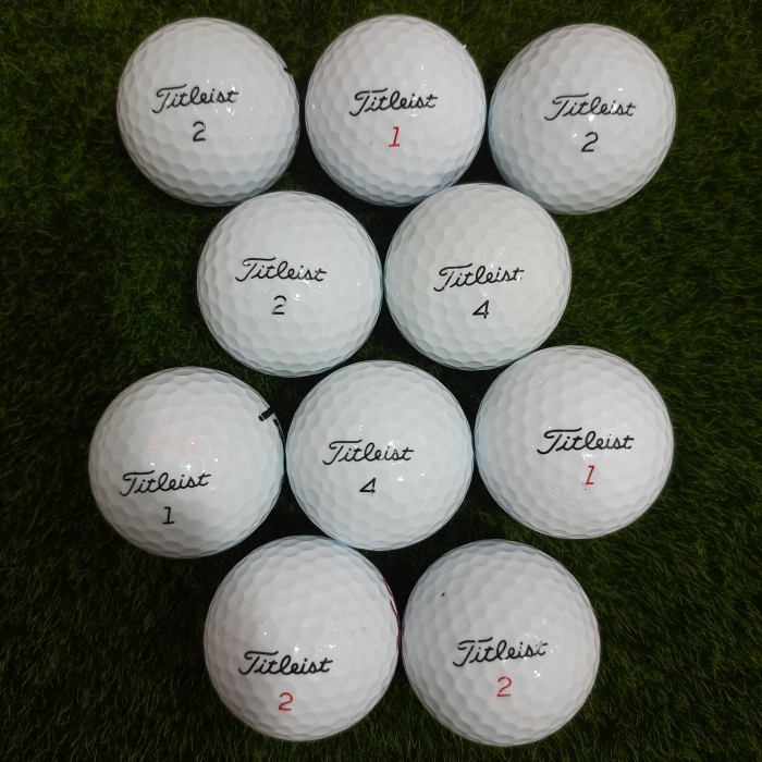 [Terbaru] Bola Golf Titleist (non pro v1) Grade B isi 10 pcs
