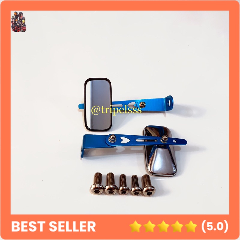 Spion Kotak Tanduk Mini Universal Motor / Sepeda Listrik / Motor Listrik