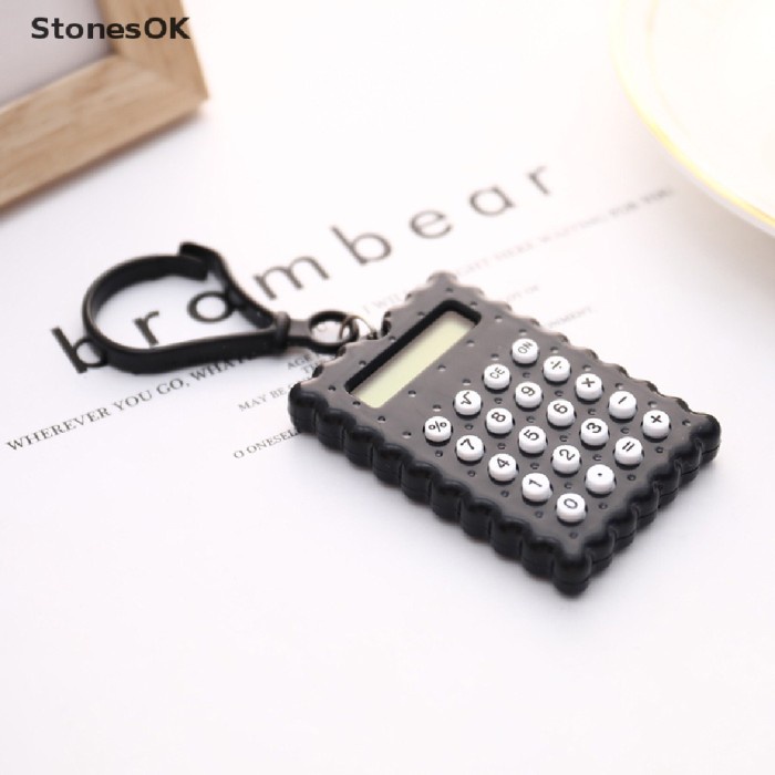 

SALE -Sto Kalkulator Mini Elektronik Bentuk Biskuit Untuk Sekolah / Kantor