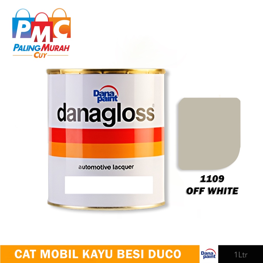 DANAGLOSS 1109 White Off - Cat Mobil Kayu Besi Duco