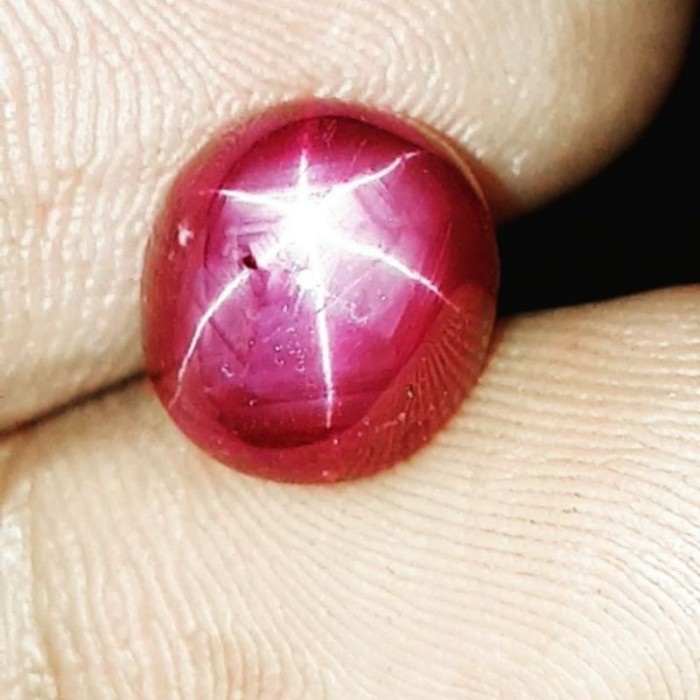 NATURAL BATU RUBY STAR MEWAH TERMURAH