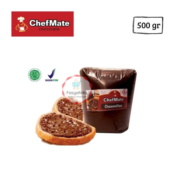 

500GR CHEFMATE Chocomaltine Crunchy selai filling - FasyAnita Mart Denpasar