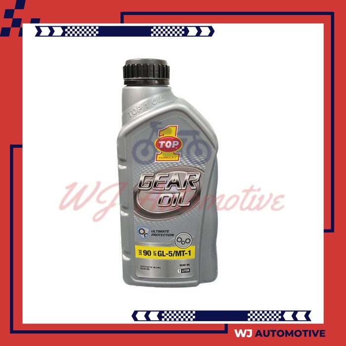 Top 1 Gear Oil 90 140 1 Liter Oli Gardan Transmisi Manual Mobil SAE90 SAE140 1Liter