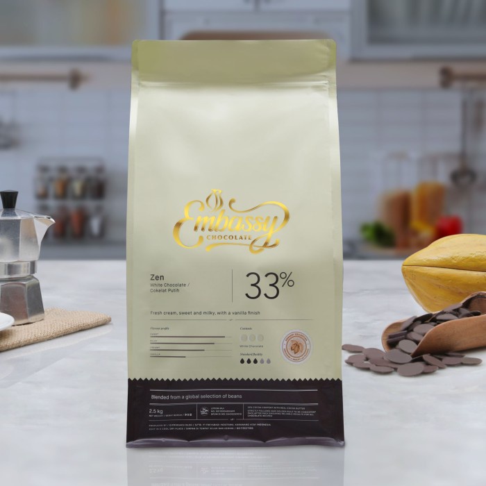 

Promo Termurah [ Best Seller ] Embassy Zen White Chocolate 2.5 Kg