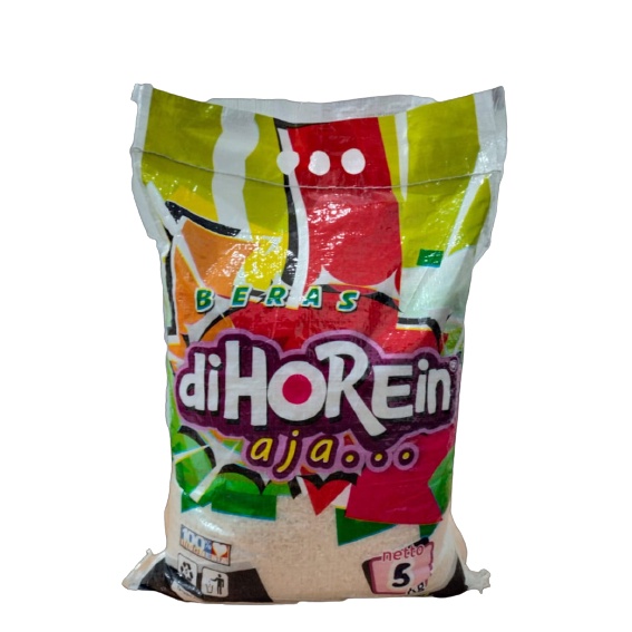 

Beras diHOREin Kemasan 5Kg